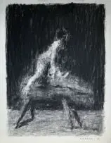 Anton Karstel, IV-2, charcoal on paper