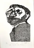 Paul Stopforth, The Famous Writer, lithograph