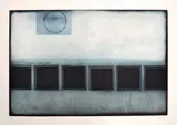 Douglas Portway, Untitled (Boxes), colour etching