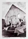 Sophiatown (Waiting for the Truck) by Jürgen Schadeberg, gelatin silver print, sold Apr 2014