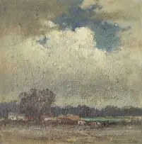 John Ferguson, After the Storm, oil and pigment on canvas