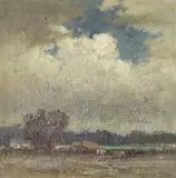 John Ferguson, After the Storm, oil and pigment on canvas
