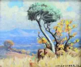 Willem Hermanus Coetzer, Landscape with Tree