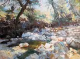 Dino Paravano, River Scene