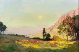 Edward Roworth, A Sunny Landscape