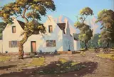 Nils Andersen, Cape Homestead with a Wagon