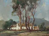 Johannes Oldert, Farmstead Under Blue Gums