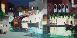 Cecil Rochfort D'Oyly-John, Side Street off the Grande Canal near Place Marco, Venice