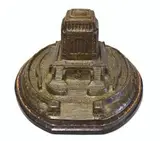 Voortrekker Monument by Frederik Johannes (Frikkie) Kruger, bronze mounted on a wooden base, sold Nov 2013