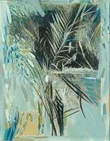 Andrew Verster, Palm Fronds, mixed media