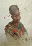 Allerley Glossop, Woman in Traditional Dress