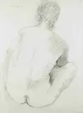Jean Welz, Seated Nude