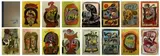 Lucky Sibiya, Umabatha, 'a portfolio of fifteen woodcuts...', each individually framed