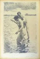 Pilot by Anders Zorn, etching, sold Nov 2013