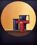 Wim Blom, Two Tankards with Red Ribbon