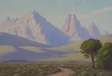 Jan Ernst Abraham Volschenk, The Hour when Shadows fall (Worcester Mountains)