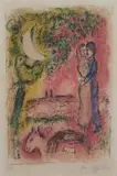 Marc Chagall, Dawn at Saint-Paul (Aurore à Saint Paul)(Mourlot 548), colour lithograph