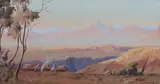 Willem Hermanus Coetzer, Transkei Landscape with Huts