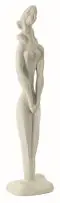 Zoltan Borbereki, Standing Female Nude, cement fondue