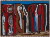 Cecil Skotnes, Four Standing Figures