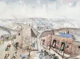 Phaswane David Mogano, Mamelodi, watercolour