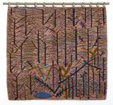 Rorke's Drift, Forest Scene, karakul on linen warp