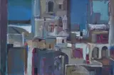 Sidney Goldblatt, Cityscape, Spain