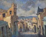 Godfry Street, District Six by Alexander Rose-Innes, oil on canvas, sold Nov 2013