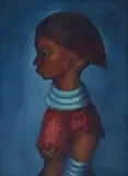 The Young Ntwana by Alexis Preller, oil on board, sold Nov 2013