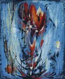 The Flame by Alexis Preller, oil on canvas, sold Nov 2013