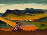 Pranas Domšaitis, Returning Home, Karoo