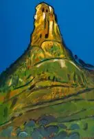 Brian Bradshaw, Mountain Peak, acrylic on canvas