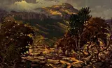 Nils Andersen, Goats on a Rocky Hillside