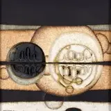 Kenneth Bakker, Geoniche No. 41, mixed media relief construction