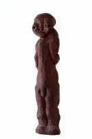Cyprian Shilakoe, Young Boy, carved Zimbawean teak