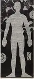 Walter Oltmann, Portrait, linocut