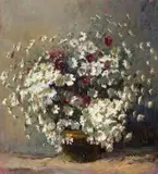 Adriaan Boshoff, Still Life with Cosmos