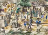 Ephraim Ngatane, Township Scene