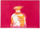 Robert Hodgins, Golden Girl, silkscreen in colours