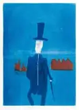 Robert Hodgins, A Gentleman of the Cloth, monotype in colours