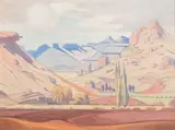 Jacobus Hendrik Pierneef, Extensive Landscape, Eastern Freestate
