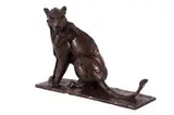Dylan Lewis, Sitting Lioness I, maquette