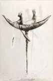 Deborah Bell, East - edge of the World, charcoal, pastel and wash
