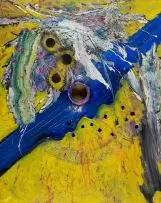 Christo Coetzee, Untitled, mixed media on canvas