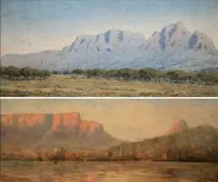 Edward Clark Churchill Mace, Table Bay, oil on canvas