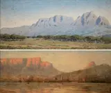 Table Bay by Edward Clark Churchill Mace, oil on canvas, sold Oct 2012
