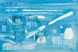 Larry Scully, Blue Abstract