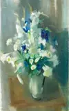 Louis van Heerden, Spring Flowers in a Vase