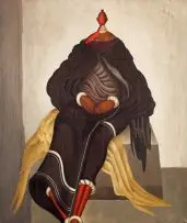 Alexis Preller, Grand Mapogga III, oil on canvas