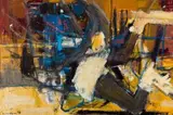 The End of Civilization by Ephraim Ngatane, oil on board, offered Nov 2012